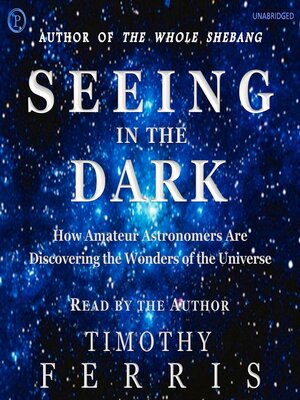 cover image of Seeing in the Dark